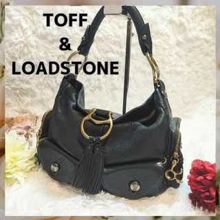 トフアンドロードストーン(TOFF＆LOADSTONE)のTOFF&LOADSTONE　ブラック　レザー　ショルダーバッグ　ゴールド　金具(ショルダーバッグ)