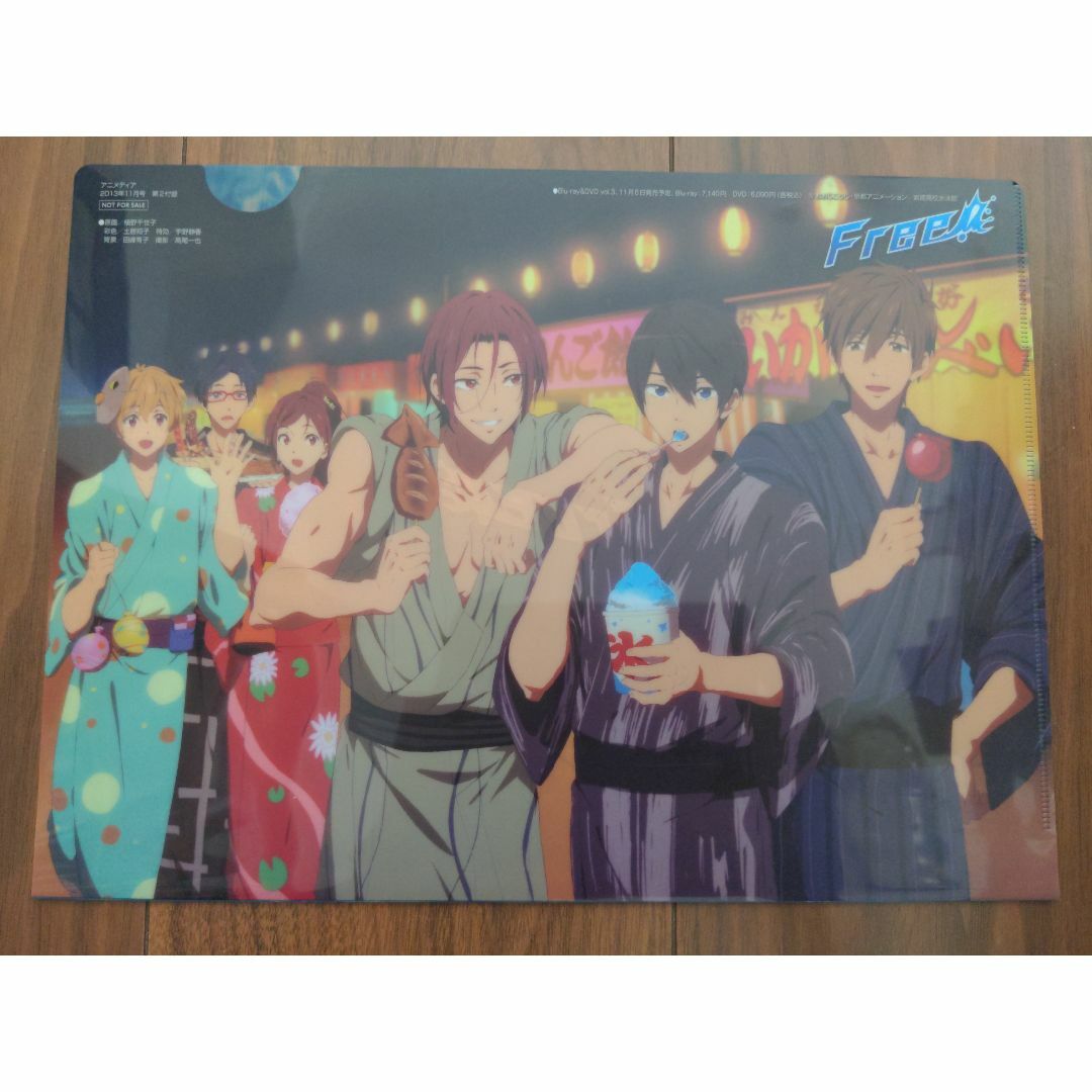  Free! クリアファイル エンタメ/ホビーのアニメグッズ(クリアファイル)の商品写真