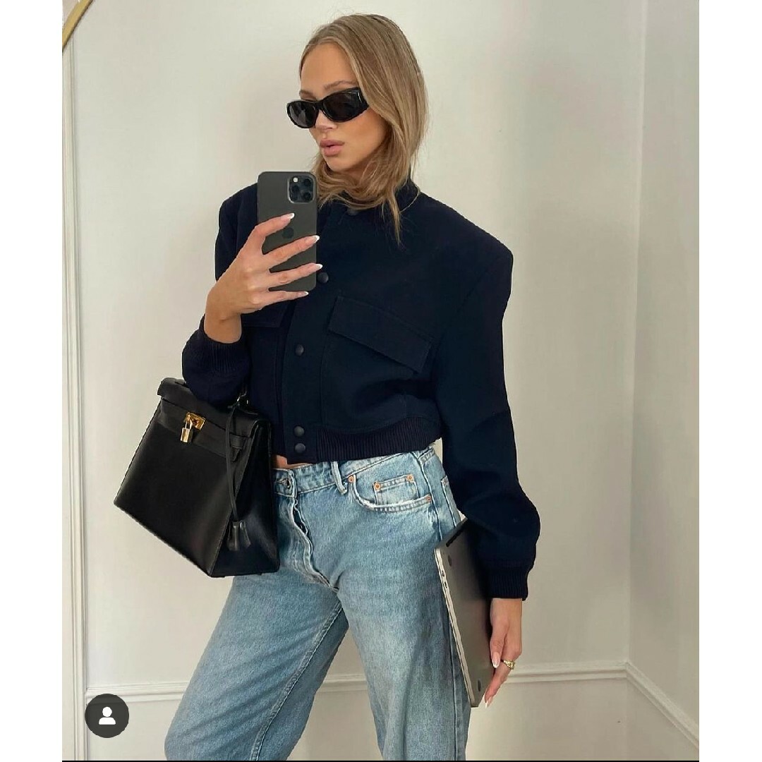 ZARA ボンバージャケット レディース Lサイズ