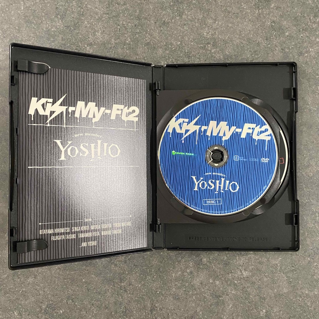 Kis-My-Ft2(キスマイフットツー)のKis-My-Ft2 YOSHIO -new member-（初回生産限定盤） エンタメ/ホビーのDVD/ブルーレイ(ミュージック)の商品写真