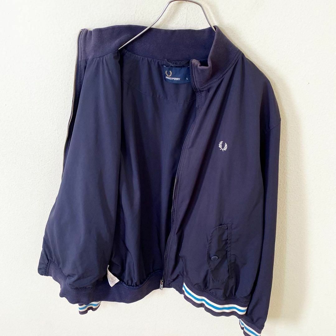 FREDPERRY フレッドペリー 刺繍ロゴ ジャケット 古着 ヴィンテージ