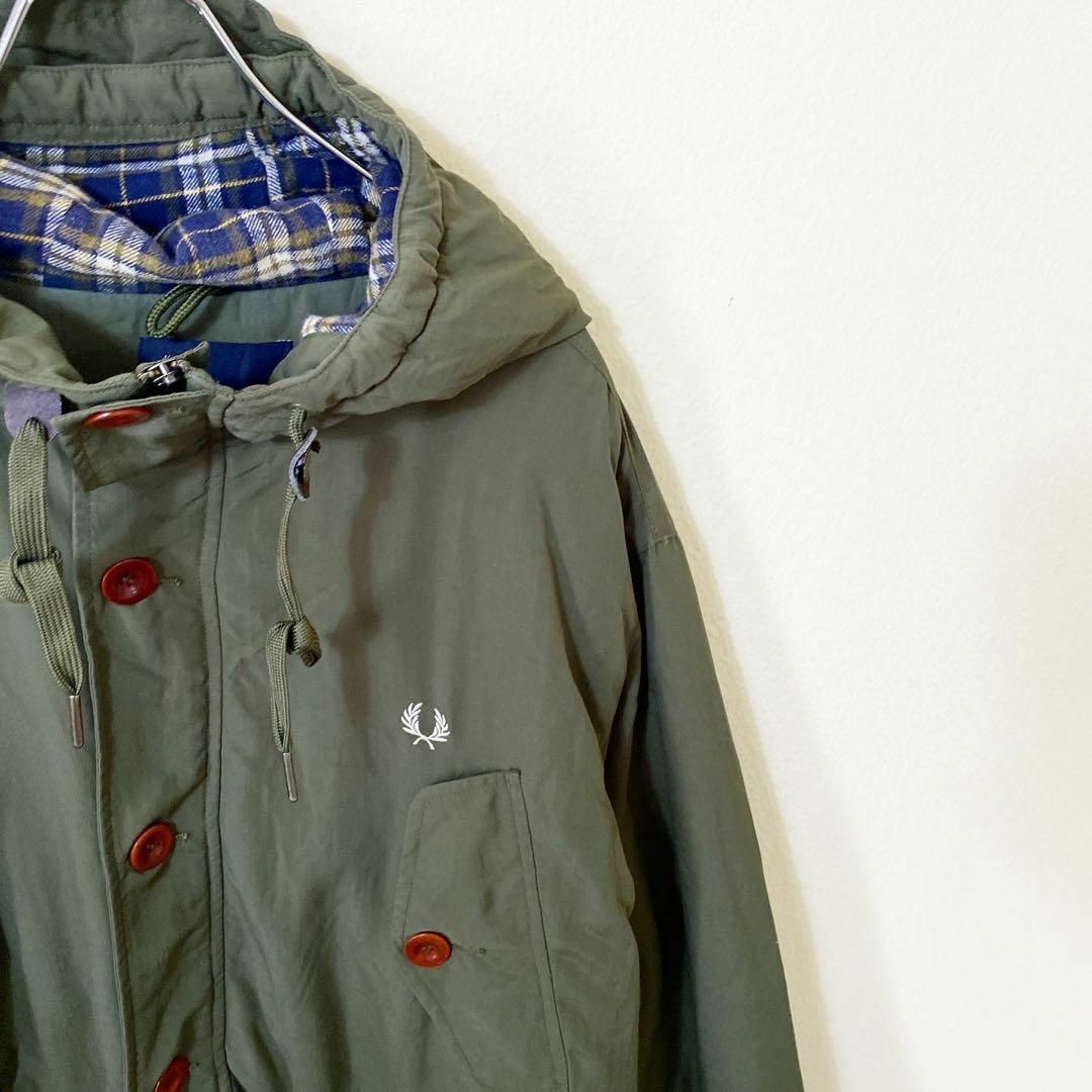 FRED PERRY - FREDPERRY フレッドペリー 刺繍ロゴ ジャケット 古着