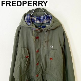 FRED PERRY - FREDPERRY フレッドペリー 刺繍ロゴ ジャケット 古着