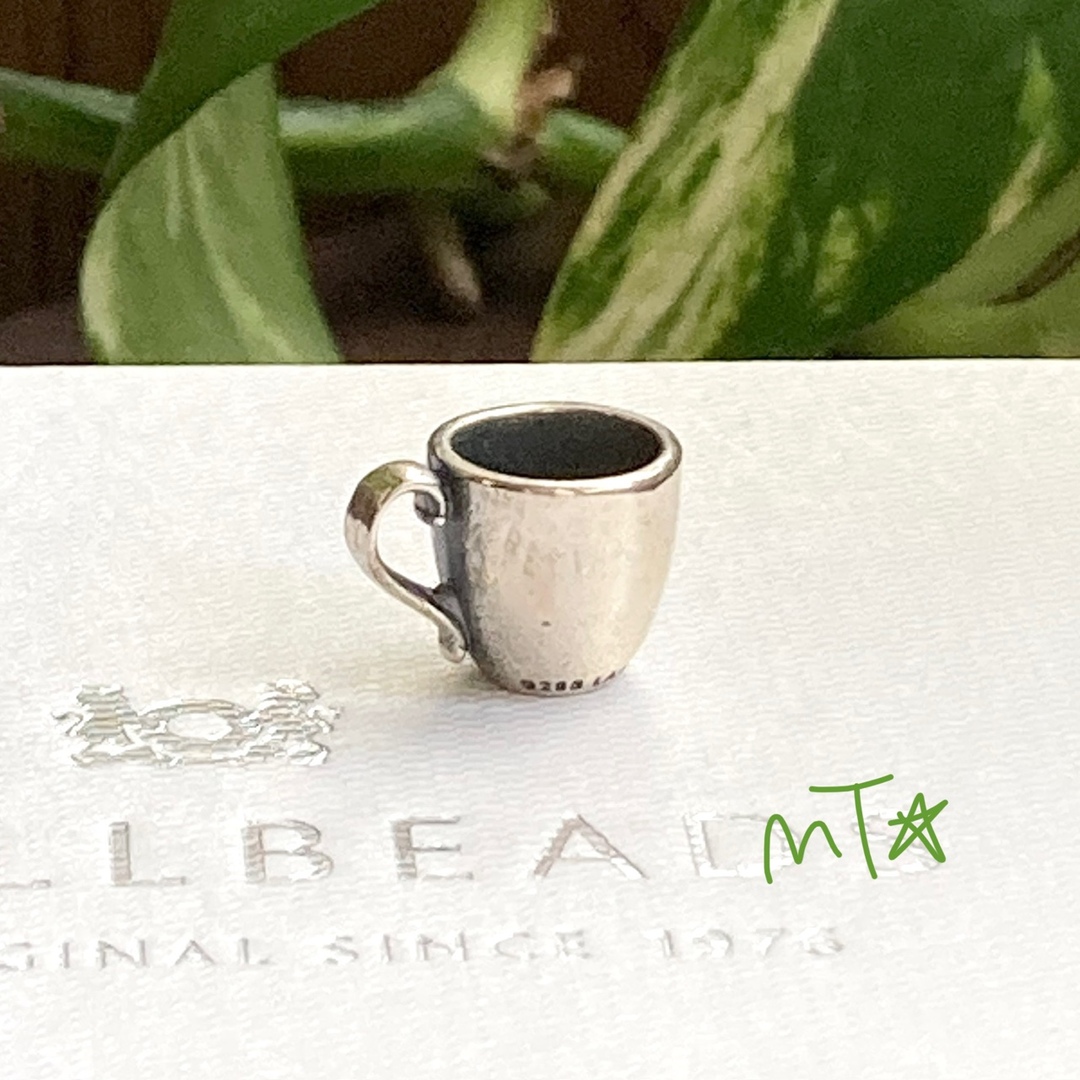 Trollbeads Coffee Mug Cup Bead 廃盤