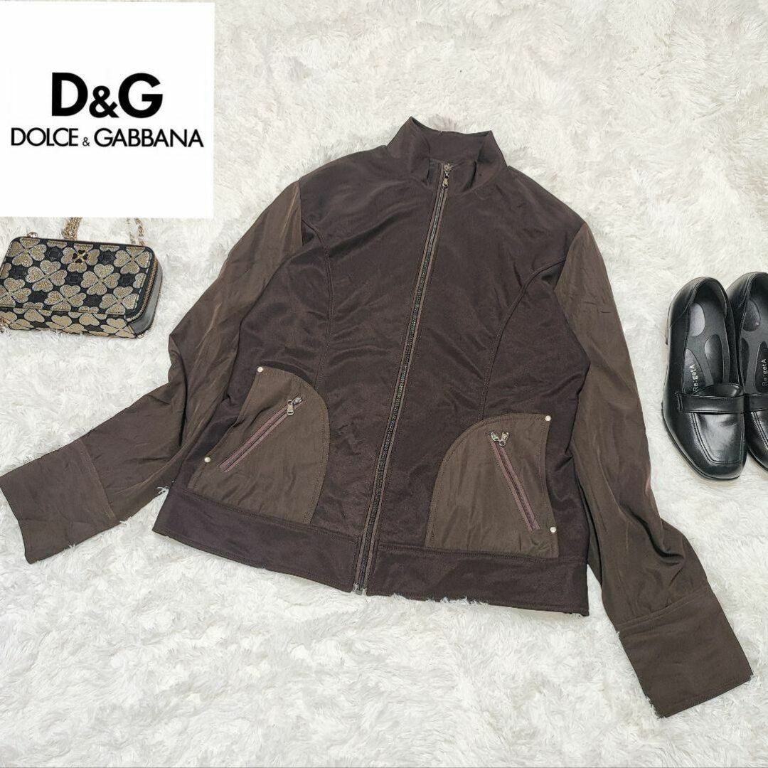 Dolce & Gabbana【XL】ジャンパー　ブルゾン　ブラウン