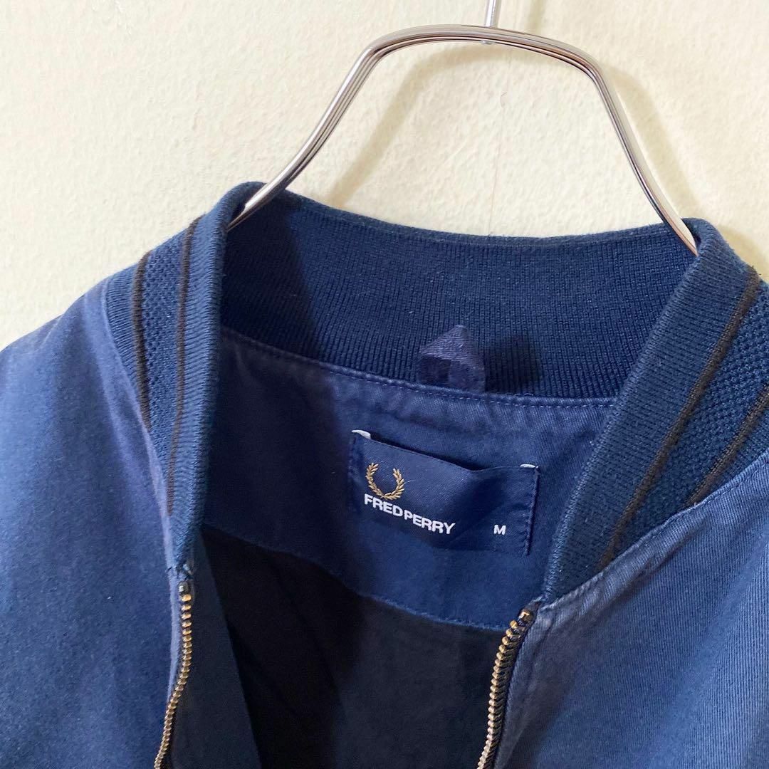 FREDPERRY フレッドペリー 刺繍ロゴ ジャケット 古着 ヴィンテージ
