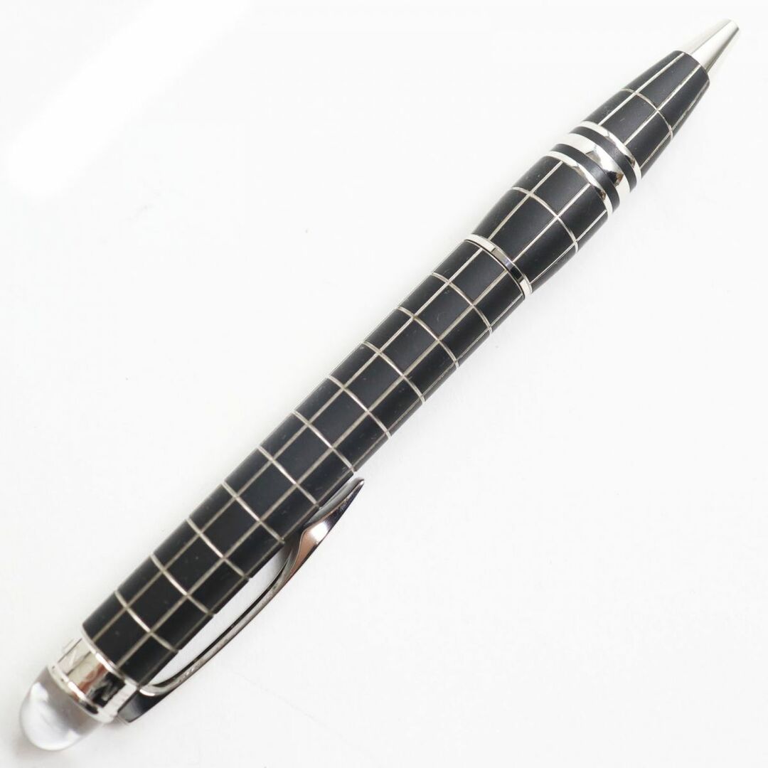 MONTBLANC - 極美品 MONTBLANC モンブラン スターウォーカー ホワイトスター ツイスト式 ボールペン ブラック×シルバー