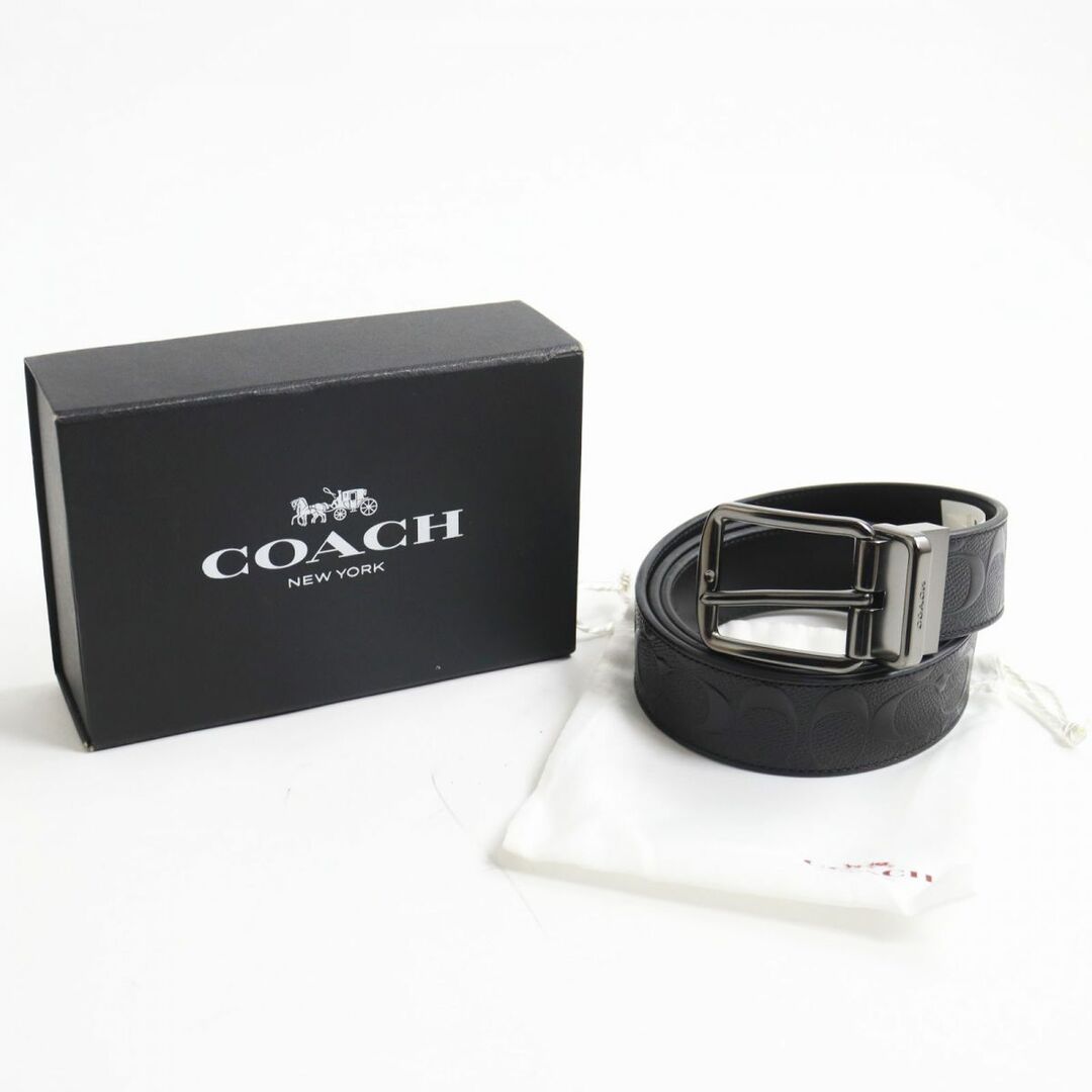一番人気物 COACHコーチ本革レザーベルト他2本セット リール