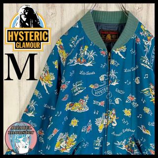 HYSTERIC GLAMOUR　ISLAND FEVER総柄ブルゾン