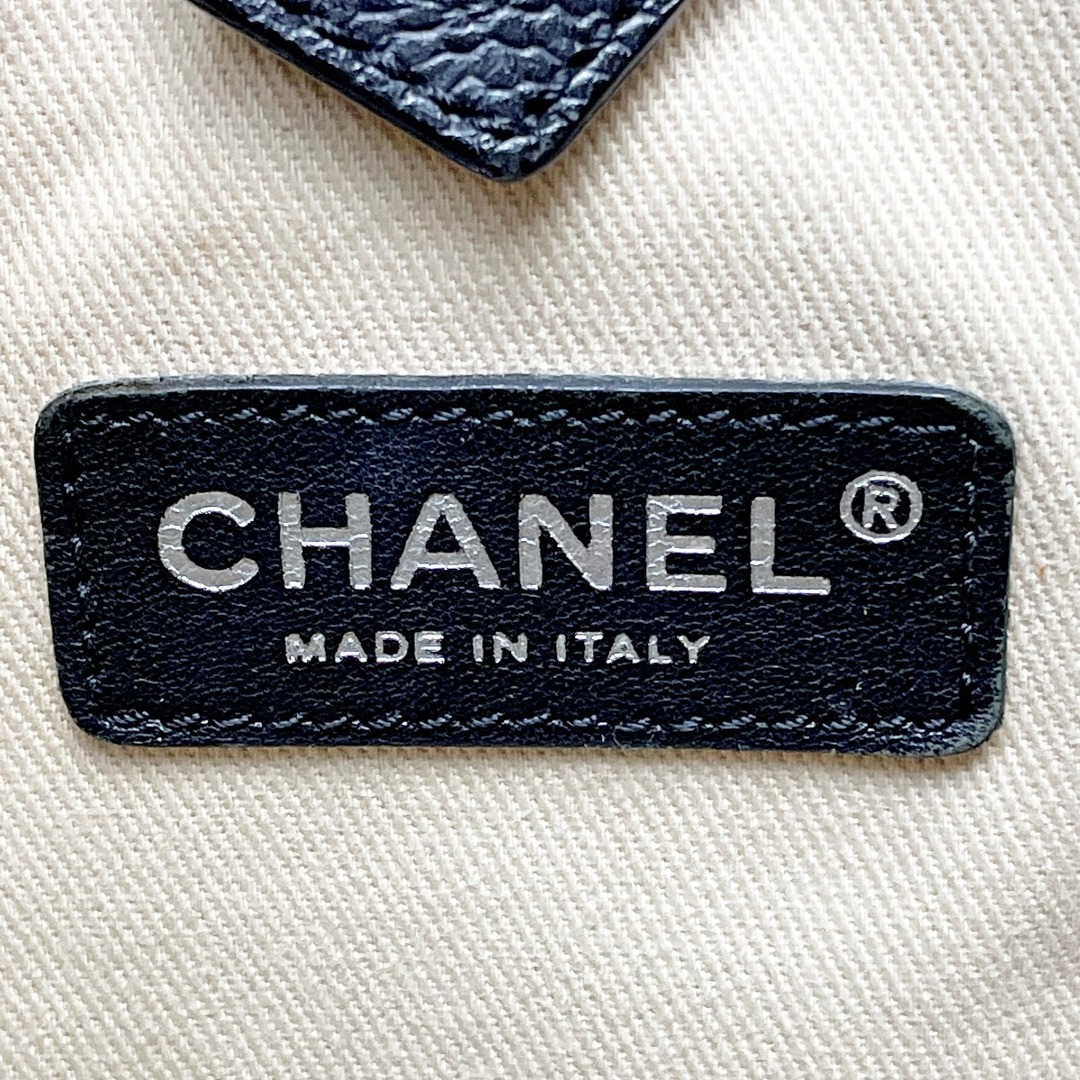 ☆☆CHANEL シャネル セントラルステーショントートバック  A34026 ブラック×ベージュ シルバー金具 レディース