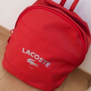 ラコステ(LACOSTE)の【本日限定値下げ】LACOSTEリュック(リュック/バックパック)