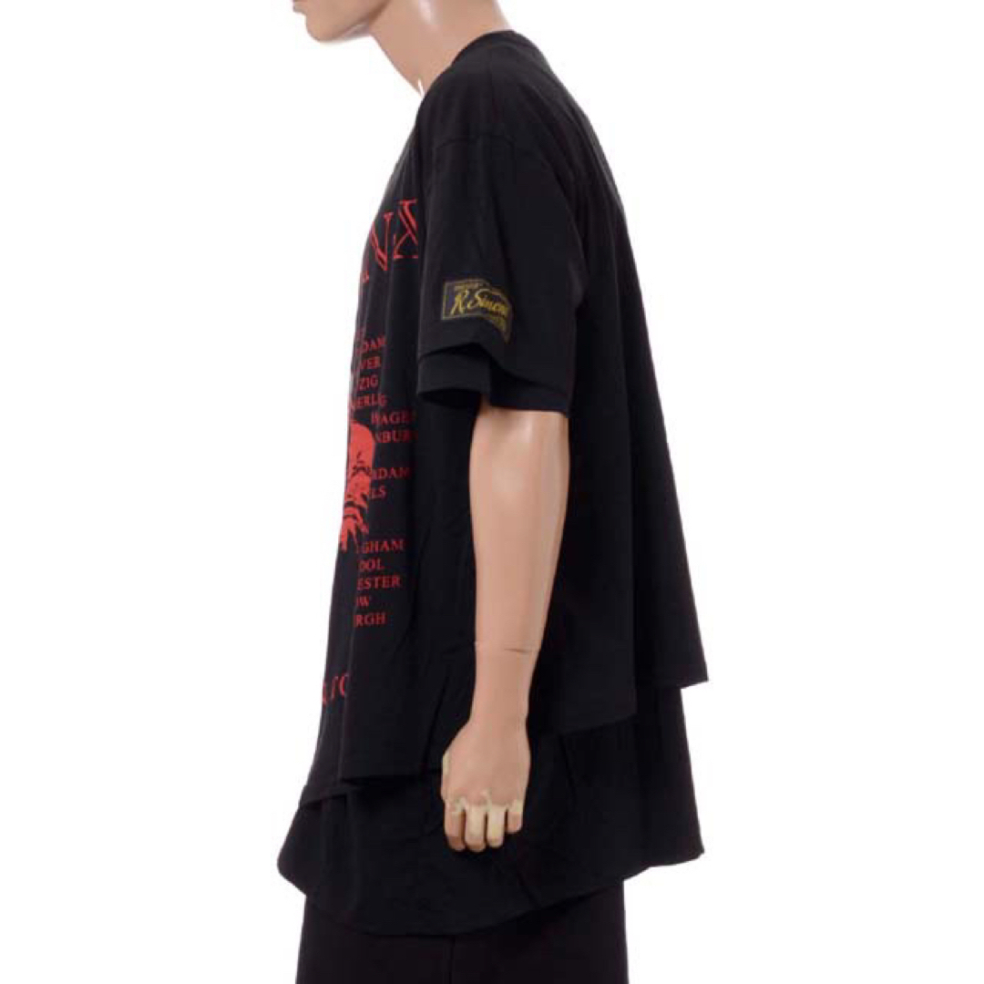 RAF SIMONS(ラフシモンズ)のラルク yukihiro着ラフシモンズ ビッグフィットダブルTシャツ メンズのトップス(Tシャツ/カットソー(半袖/袖なし))の商品写真