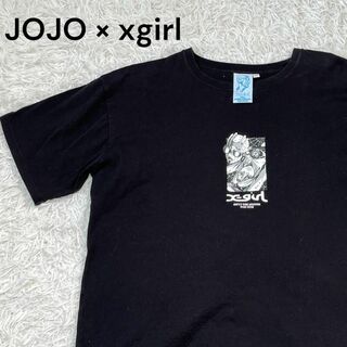 エックスガール　ジョジョ　コラボ　Tシャツ　大きめ　XL ブラック