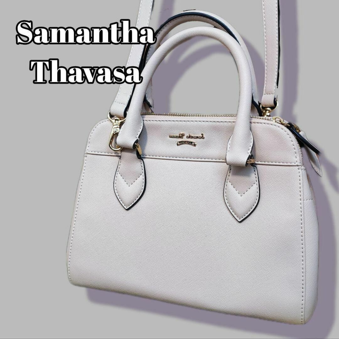 超美品 未使用品 Samantha Thavasa 2way ハンドバッグ ショルダー ...