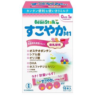 ユキジルシビーンスターク(Bean Stalk Snow)のビーンスターク すこやかM1 100ml×18 おまけつき(その他)