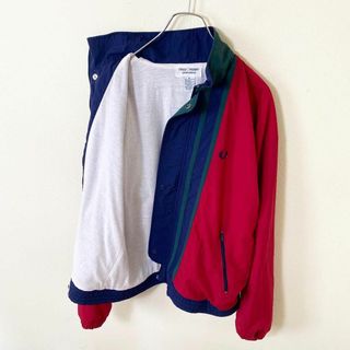 FRED PERRY - 80s〜90s FREDPERRY 刺繍ロゴ ジャケット 古着