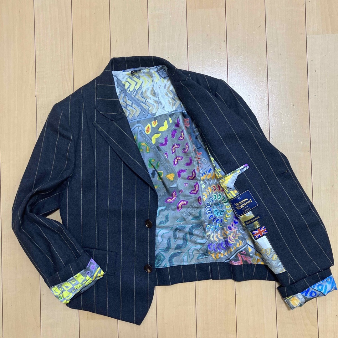 Vivienne Westwood MAN テーラードジャケット グレー 48 - テーラード