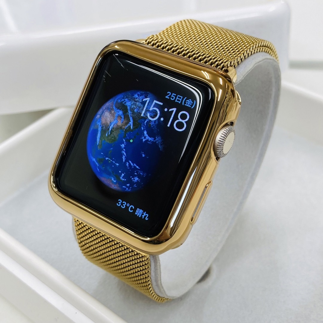 人気ゴールド色!!美品】Apple Watch Series2 42mm-
