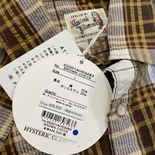 HYSTERIC GLAMOUR - 【新品タグ付き】ヒステリックグラマー SKULL刺繍 ...