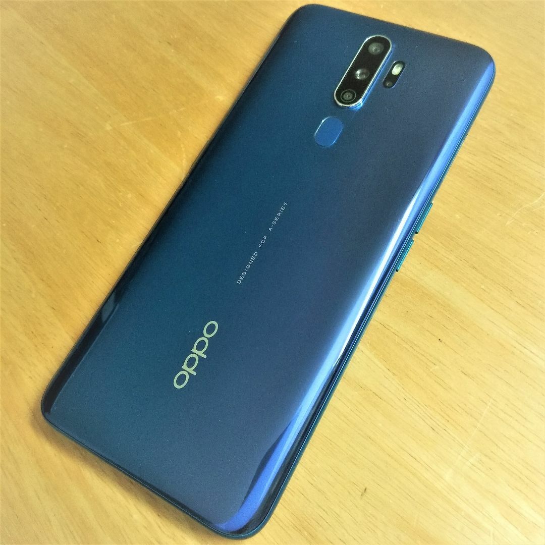 OPPO(オッポ)の【SIMフリー】OPPO A5 2020＠大容量バッテリー、超広角4眼カメラ スマホ/家電/カメラのスマートフォン/携帯電話(スマートフォン本体)の商品写真