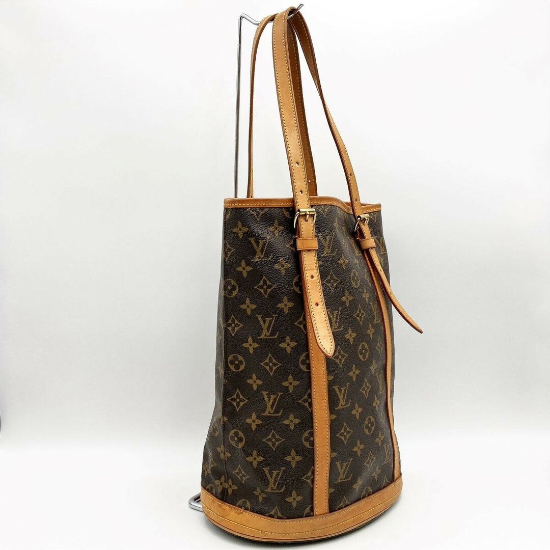 ルイ ヴィトン モノグラム バケットGM トートバッグ ショルダーバッグ バケツバック M42236 PVC レディース LOUIS VUITTON 【1-0118129】