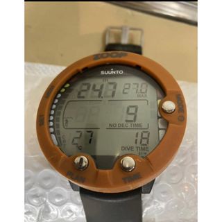 SUUNTO - suunto ZOOP ダイビングコンピュータ 中古 オレンジ ジャンク ...