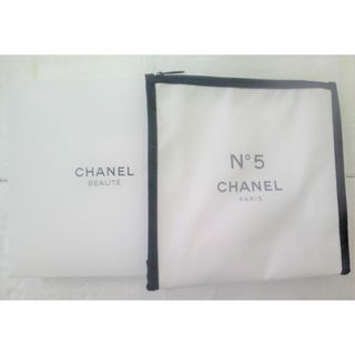 シャネル(CHANEL)の★未使用 CHANEL シャネル 2022 ノベルティ ポーチ コットン 限定★(ポーチ)