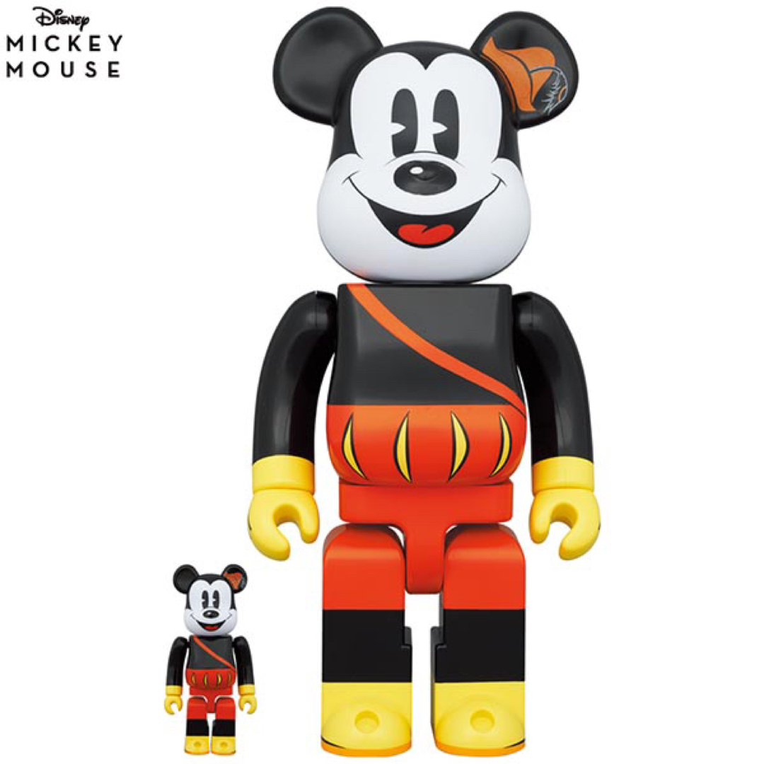 BE＠RBRICK Mickey the Bard 100％ & 400％