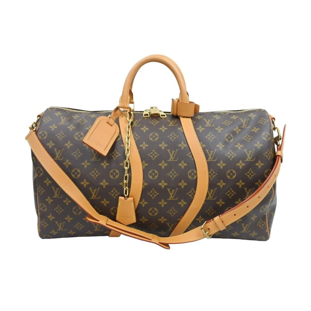 LOUIS VUITTON(ルイヴィトン)の極美品 LOUIS VUITTON ルイ ヴィトン キーポルバンドリエール50 ヴァージルアブロー M44880 モノグラム ボストンバッグ 43058 レディースのバッグ(ハンドバッグ)の商品写真