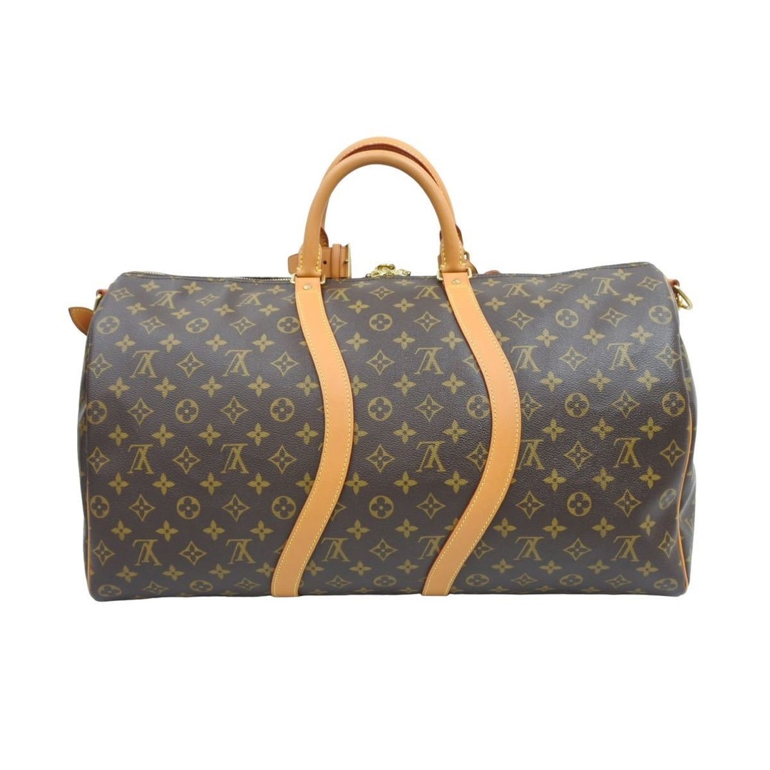 LOUIS VUITTON(ルイヴィトン)の極美品 LOUIS VUITTON ルイ ヴィトン キーポルバンドリエール50 ヴァージルアブロー M44880 モノグラム ボストンバッグ 43058 レディースのバッグ(ハンドバッグ)の商品写真