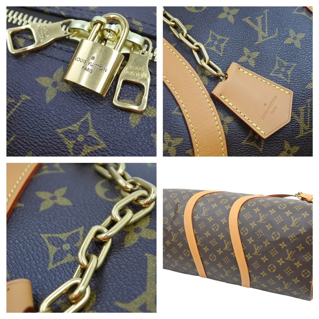 LOUIS VUITTON(ルイヴィトン)の極美品 LOUIS VUITTON ルイ ヴィトン キーポルバンドリエール50 ヴァージルアブロー M44880 モノグラム ボストンバッグ 43058 レディースのバッグ(ハンドバッグ)の商品写真