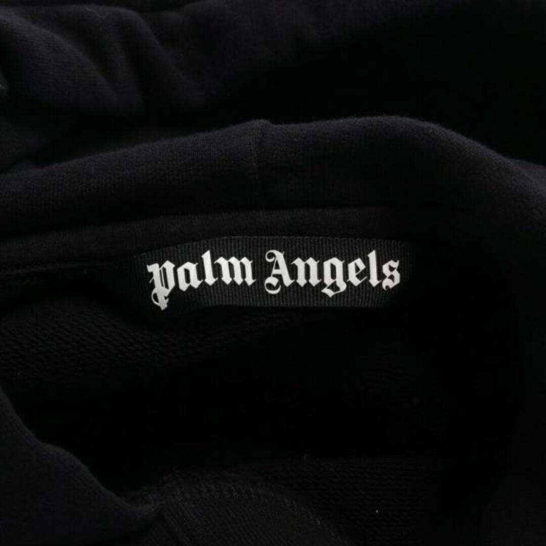 PALM ANGELS   プルオーバーパーカー サイドストラップ ロゴ ブラック