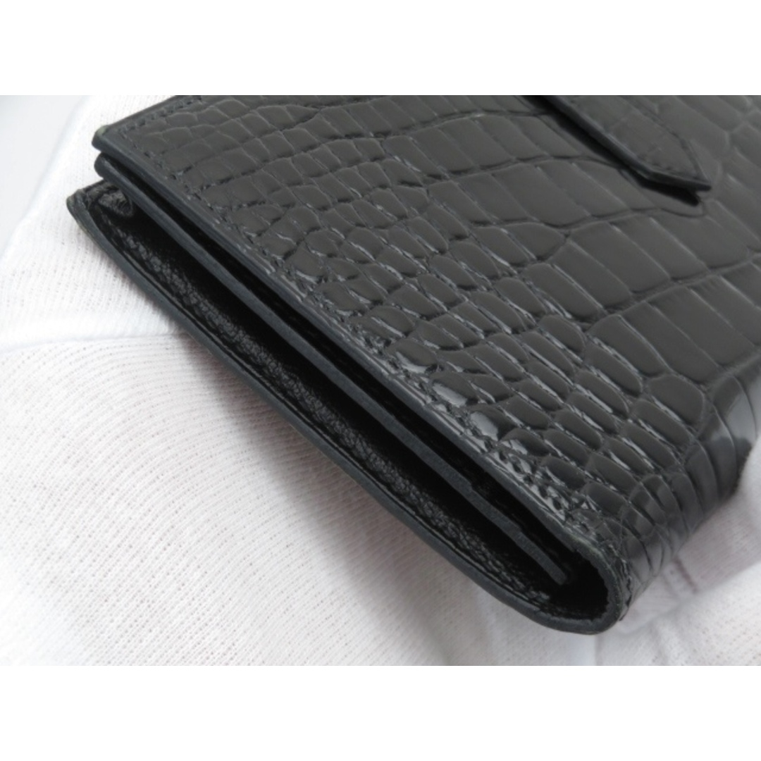 HERMES - □中古□ エルメス ベアン 長財布 アリゲーター HERMES - □中古□ エルメス ベアン 長財布 アリゲーター