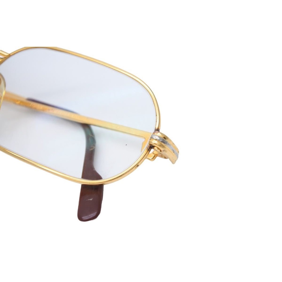 Cartier - Cartier カルティエ メガネ ラウンド型 度あり C079708 GP