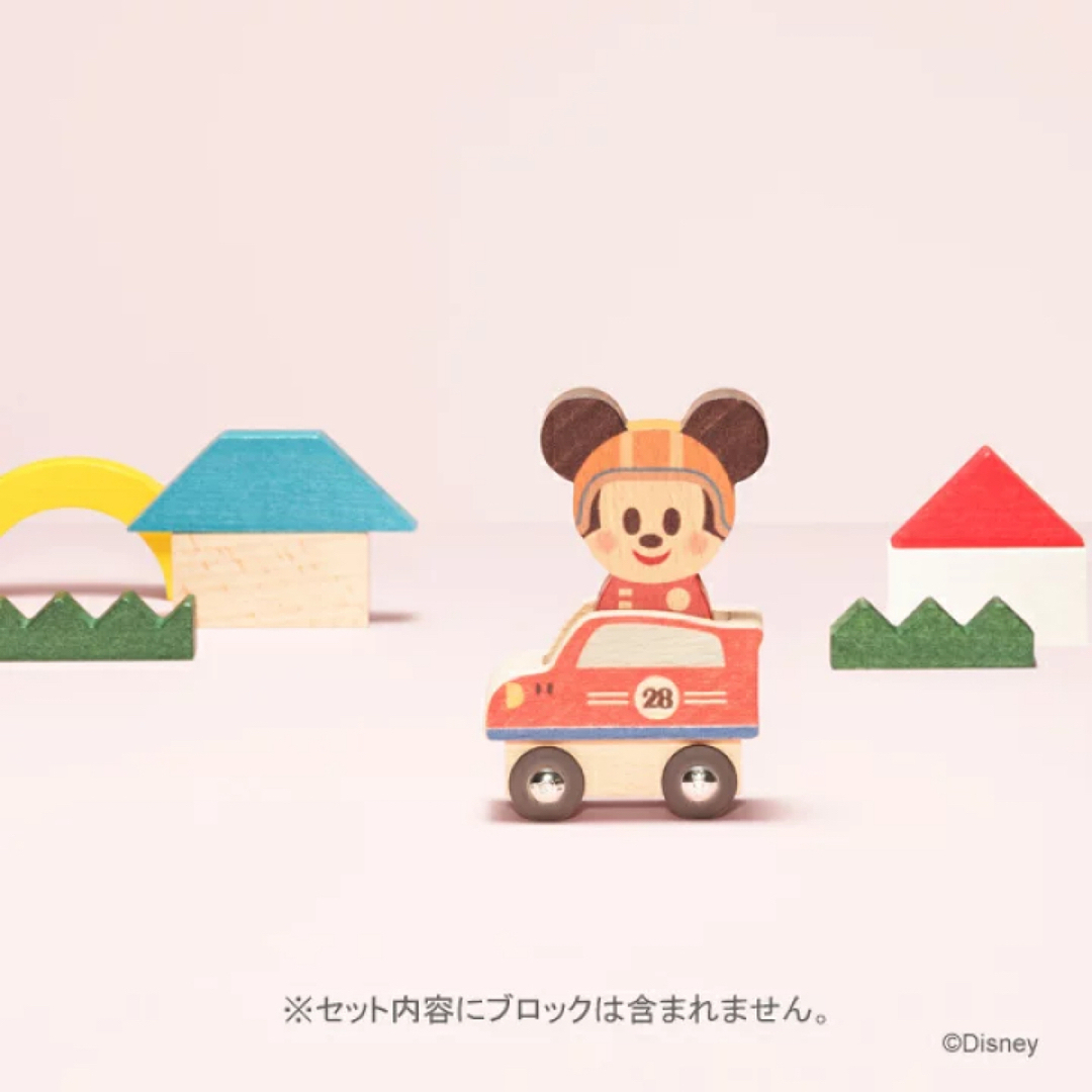 KIDEA(キディア)の新品 ディズニー キディア KIDEA VEHICLE ミッキーマウス キッズ/ベビー/マタニティのおもちゃ(積み木/ブロック)の商品写真