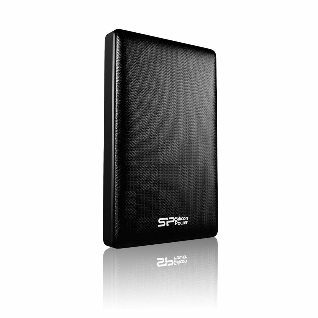 スマホ/家電/カメラシリコンパワー 2.5インチ ポータブルHDD 1TB USB3.0対応 3年