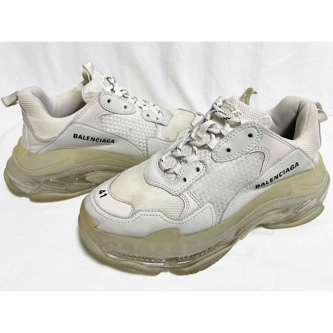 Balenciaga triple s ブラン 41 イタリア製 白