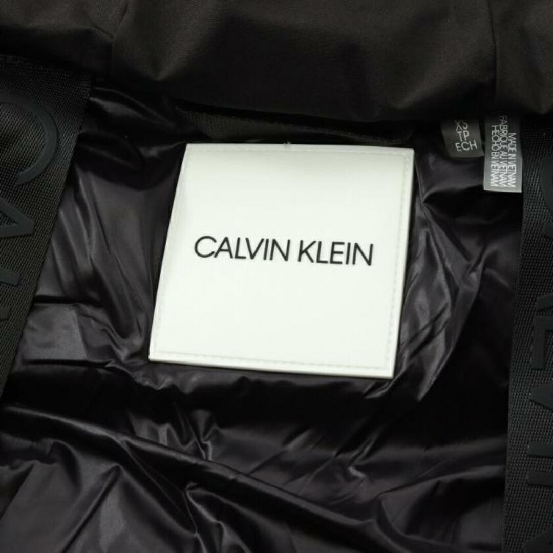 Calvin Klein(カルバンクライン)の コート ブラック 中綿 フード付き レディースのジャケット/アウター(その他)の商品写真