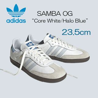 adidas - 【新品】23.5cm adidas SAMBA OG サンバ ハローブルーの通販 ...