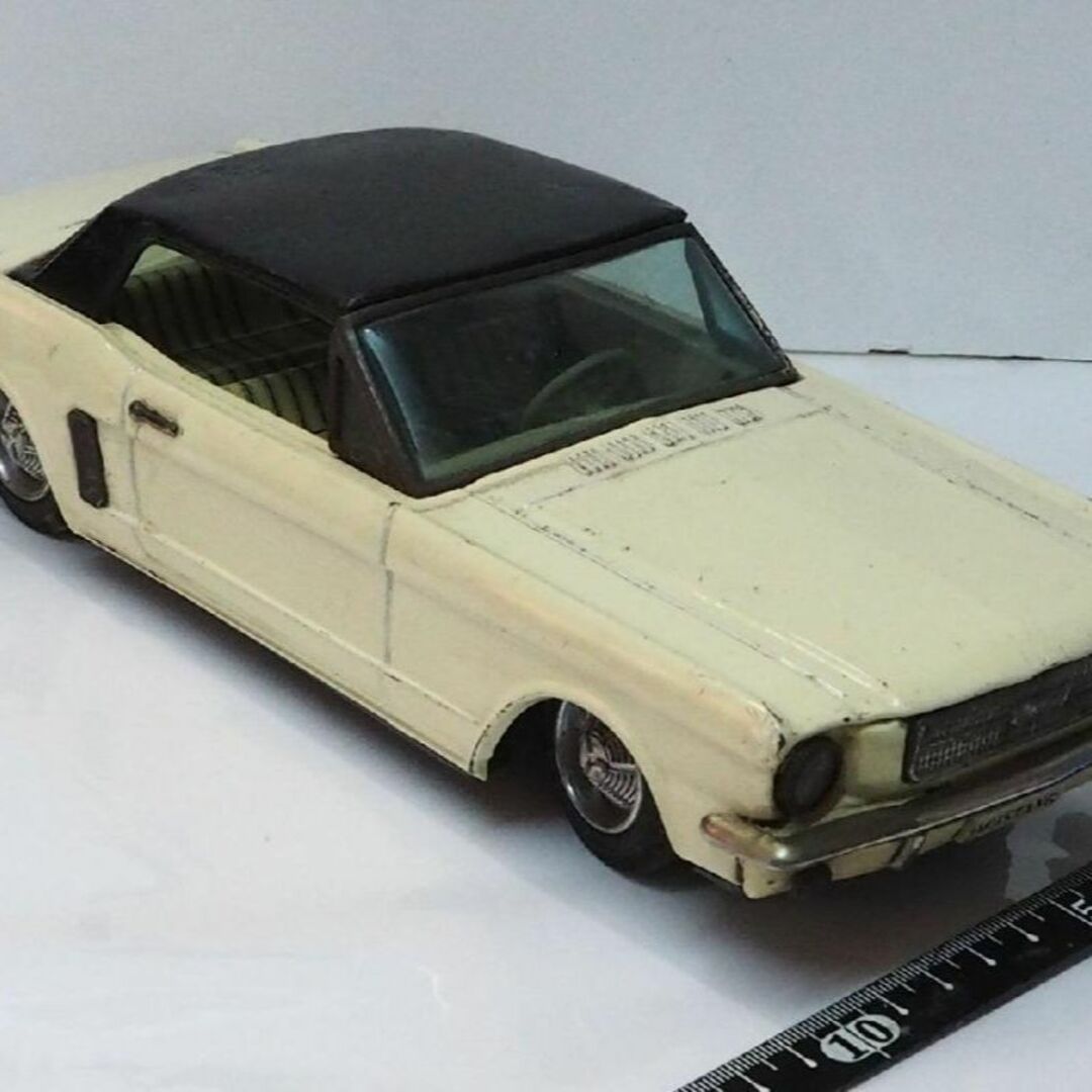 旧バンダイ BANDAI MUSTANG ブリキ MADE INJAPAN-