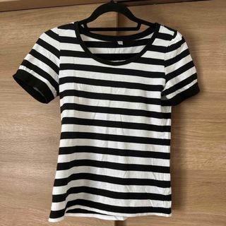 ユニクロ(UNIQLO)のUNIQLO ボーダー Tシャツ(Tシャツ(半袖/袖なし))