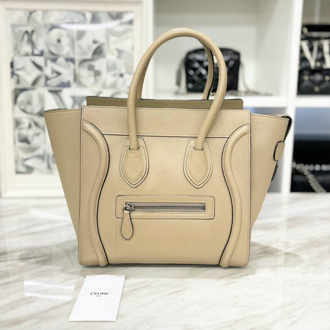 CÉLINE セリーヌ ラゲージ マイクロ ハンドバッグ