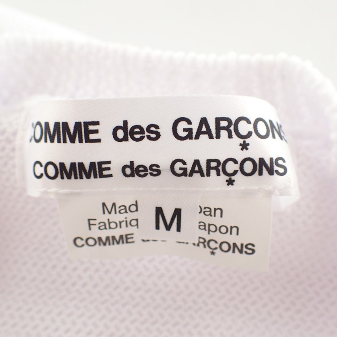 COMME des GARCONS(コムデギャルソン)のコムデギャルソン 23SS 白 ロングスリーブサマーニット M メンズのトップス(その他)の商品写真