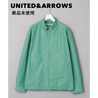 ユナイテッドアローズ(UNITED ARROWS)の【新品未使用】UNITED&ARROWS シャツ ブルゾン グリーン(シャツ)