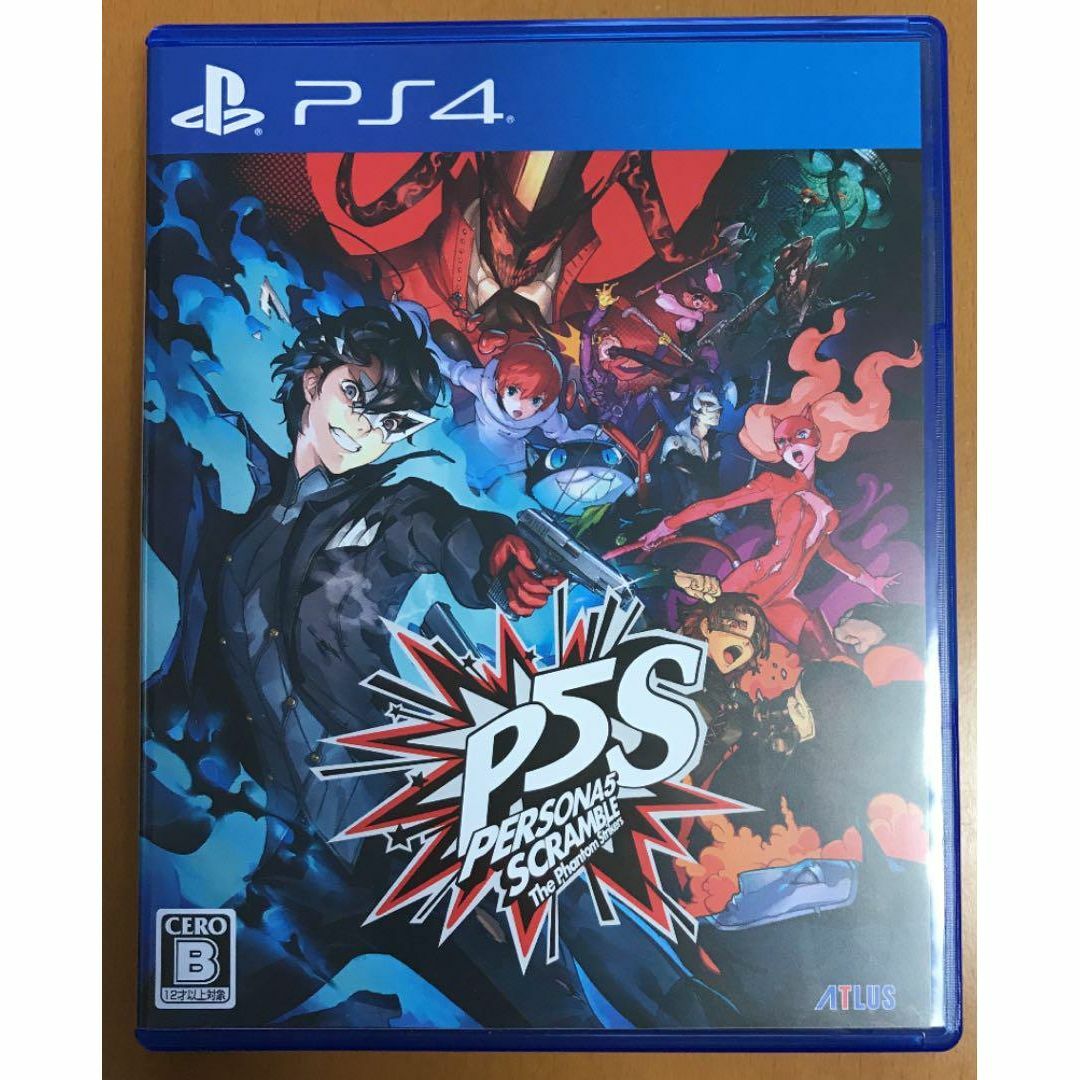 PlayStation4(プレイステーション4)のペルソナ5 スクランブル ザ ファントム P5S 動作確認済 PS4 エンタメ/ホビーのゲームソフト/ゲーム機本体(家庭用ゲームソフト)の商品写真