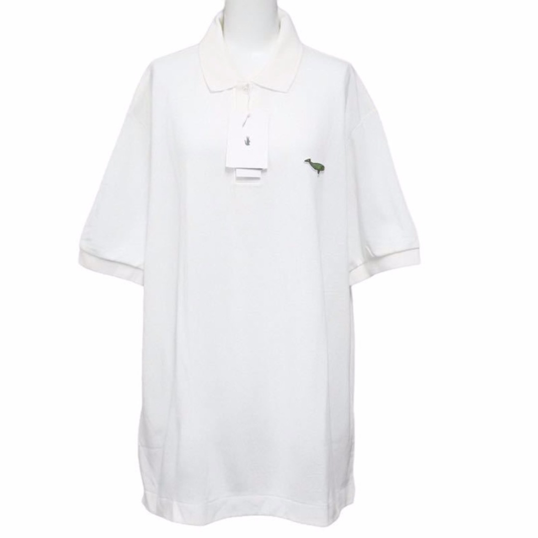 未使用 LACOSTE ラコステ ポロシャツ NY限定444枚太平洋背美鯨 save our species サイズXL  41426