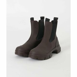 アーバンリサーチ(URBAN RESEARCH)の【Burgundy】GANNI Recycled Rubber City Boot(ブーツ)