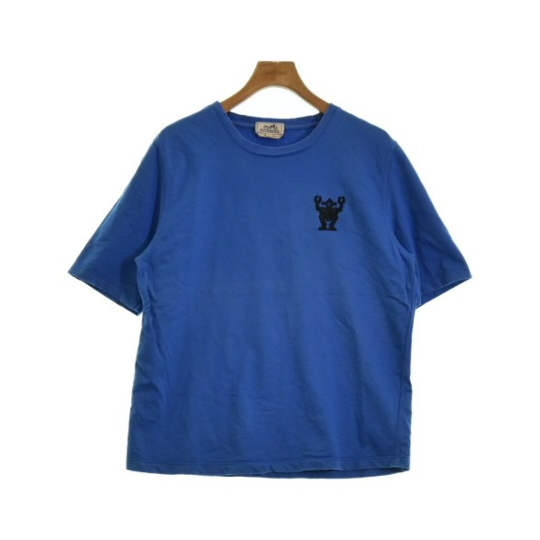 HERMES エルメス Tシャツ・カットソー L 青