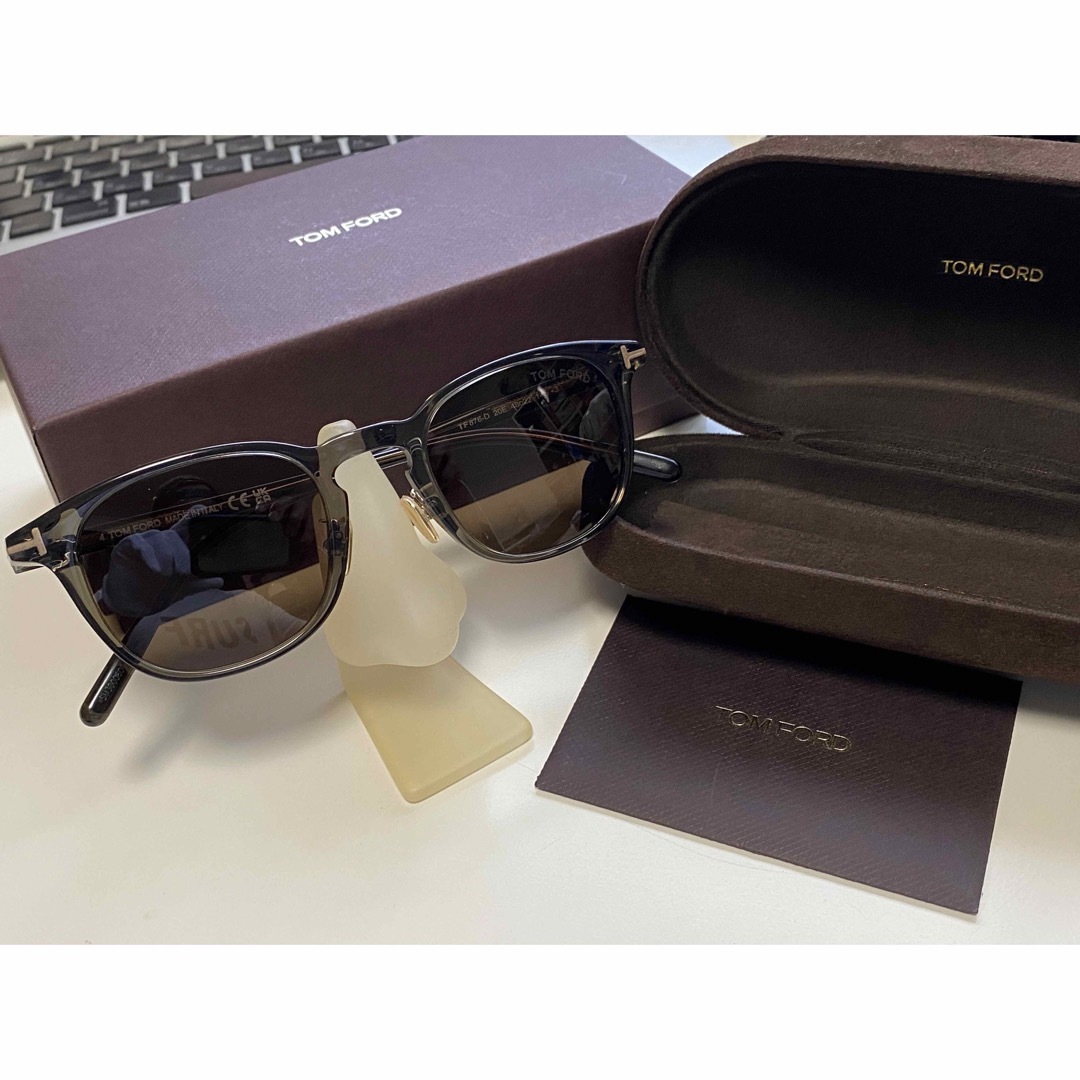 TOM FORD - トムフォード/サングラス/TF876-D/クリア/オリーブ/ケース
