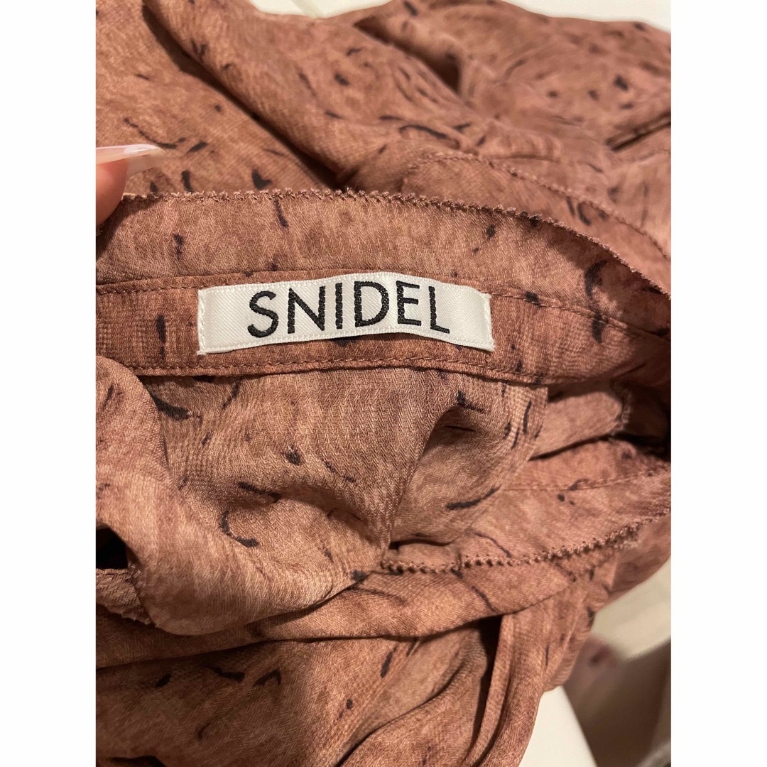 SNIDEL(スナイデル)のsnidel バリアカラープリントワンピース❤︎ レディースのワンピース(ロングワンピース/マキシワンピース)の商品写真